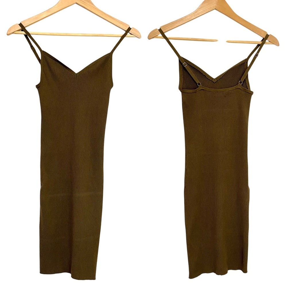 Wilfred Waltz Dress | Fitted Ribbed Mini Dress